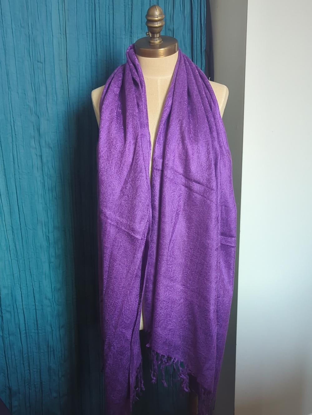 Purple Lightweight Scarf